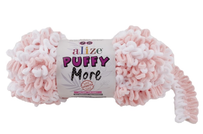 Puffy More (100% микрополиэстер) - 11,5м / 150г (в упаковке 2 мотка) фото 12