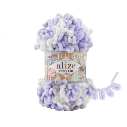 Puffy Fine Color (100% микрополиэстер) - 14,5м / 100г фото 14