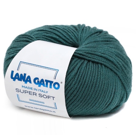 Пряжа Lana Gatto SUPER SOFT (100% экстрафайн мериносовая шерсть) - 125м / 50г фото 44