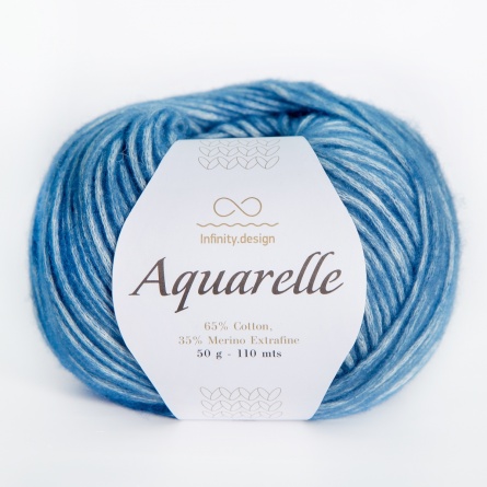 AQUARELLE (65% хлопок 35% мериносовая шерсть) - 110м /50г фото 12