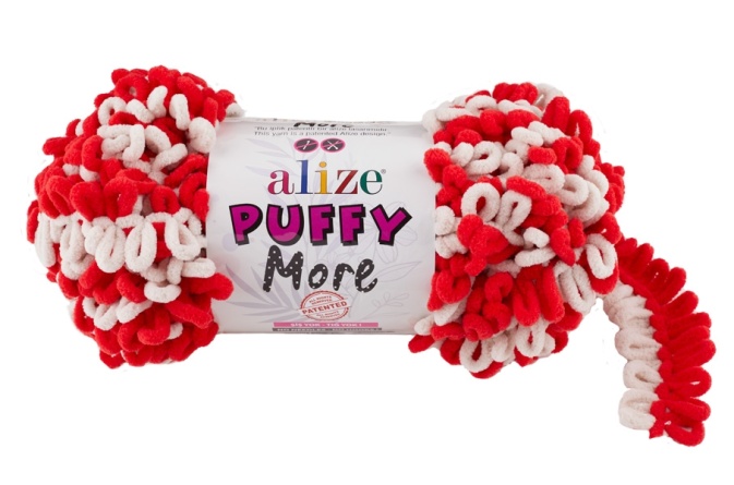 Puffy More (100% микрополиэстер) - 11,5м / 150г (в упаковке 2 мотка) фото 26
