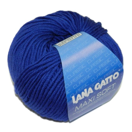 Пряжа Lana Gatto MAXI SOFT (100% меринос экстрафайн) - 90м / 50г фото 7