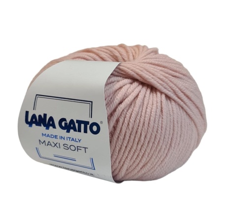 Пряжа Lana Gatto MAXI SOFT (100% меринос экстрафайн) - 90м / 50г фото 44