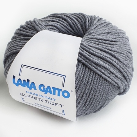 Пряжа Lana Gatto SUPER SOFT (100% экстрафайн мериносовая шерсть) - 125м / 50г фото 62