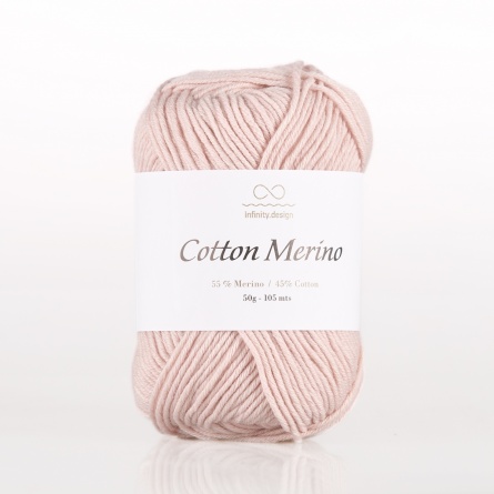 COTTON MERINO (55% мериносовая шерсть, 45% хлопок) - 105м / 50г фото 5