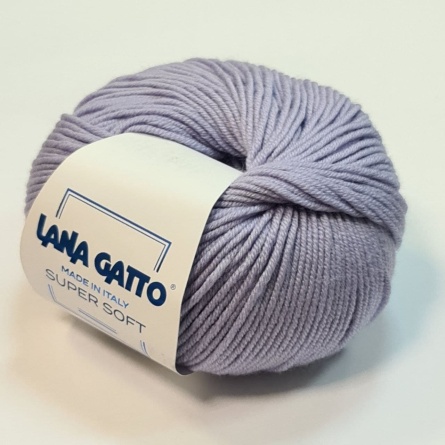Пряжа Lana Gatto SUPER SOFT (100% экстрафайн мериносовая шерсть) - 125м / 50г фото 85