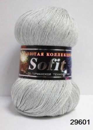 Софит (45%-шерсть 55%-шелк искусственный) - 380м / 100г фото 32