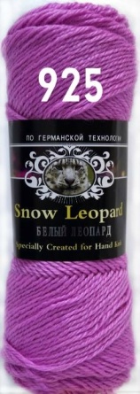 Белый леопард (30%-мохер 60%-австралийский кашемир 10%-акрил) - 180м / 100г фото 2