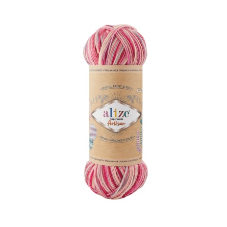Superwash Artisan (75% SuperWash Шерсть, 25% Полиамид) - 420м / 100г фото 3