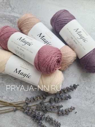 MAGIC (80% мериносовая шерсть superwash, 20% нейлон) - 210м / 50г фото 1