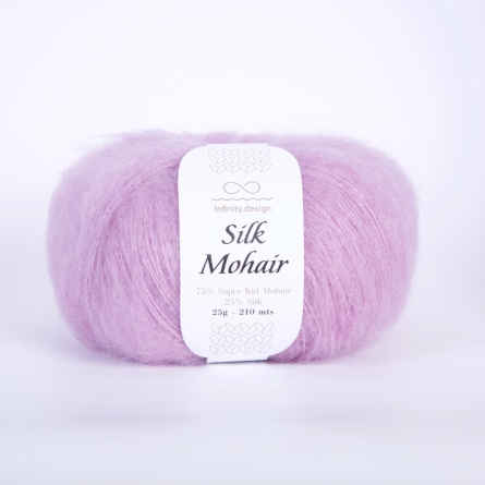 SILK MOHAIR  (75% супер кид мохер 25% шелк) - 210м / 25г фото 17