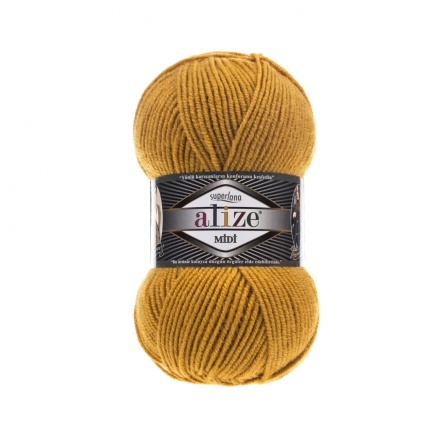 SUPERLANA MIDI (25% шерсть, 75% акрил) - 170м / 100г (цена указана за упаковку 5 мотков) фото 2