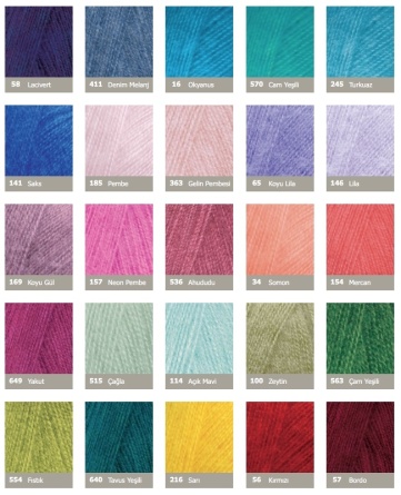 Angora Real 40 (40% шерсть, 60% акрил) - 480м / 100г фото 53