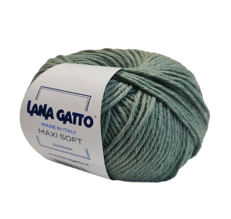 Пряжа Lana Gatto MAXI SOFT (100% меринос экстрафайн) - 90м / 50г фото 43