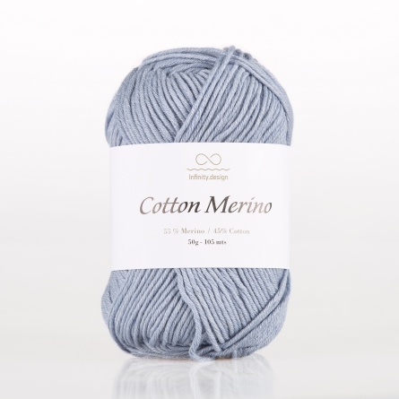 COTTON MERINO (55% мериносовая шерсть, 45% хлопок) - 105м / 50г фото 9