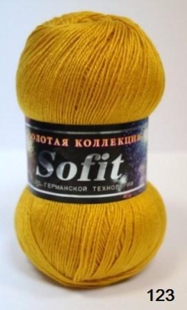 Софит (45%-шерсть 55%-шелк искусственный) - 380м / 100г фото 10