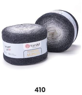 Flowers Alpaca (20% альпака, 80% акрил) - 940м / 250г (цена указана за 2 мотка) фото 7