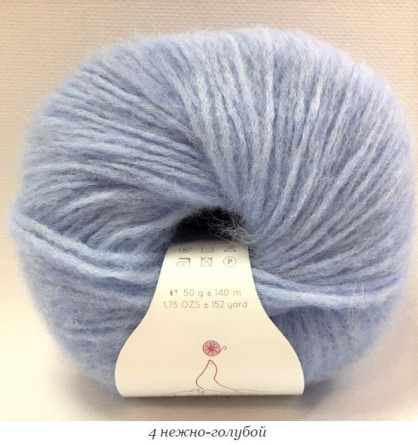 Alpaca AIR ( 75% альпака 15% шерсть 10% полиамид) 140м / 50г фото 5