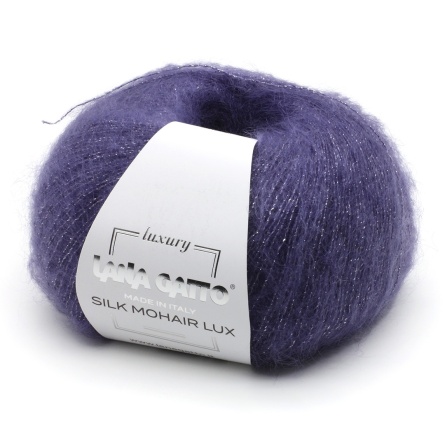 Пряжа Lana Gatto SILK MOHAIR LUX (78% суперкид мохер, 14% шелк, 4% полиэстер) - 210м / 25г фото 10