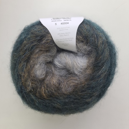 Poema Alpaca (50% альпака файн, 25% бэби-альпака, 15% шерсть Mulesing Free, 10% нейлон) - 400м / 100г фото 6