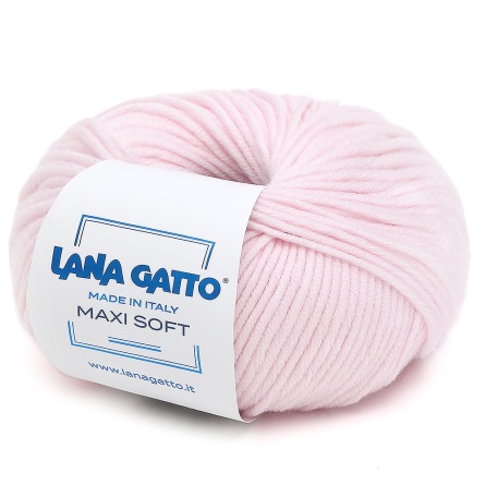 Пряжа Lana Gatto MAXI SOFT (100% меринос экстрафайн) - 90м / 50г фото 21