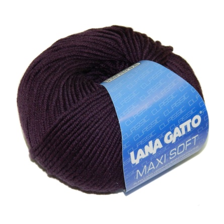Пряжа Lana Gatto MAXI SOFT (100% меринос экстрафайн) - 90м / 50г фото 11