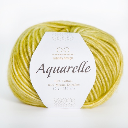 AQUARELLE (65% хлопок 35% мериносовая шерсть) - 110м /50г фото 14