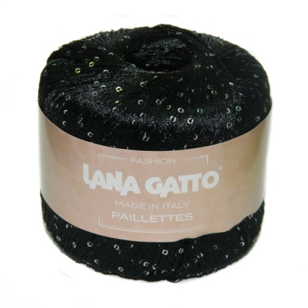 Пряжа Lana Gatto PAILLETTES (100% полиэстер) - 195м / 25г фото 7