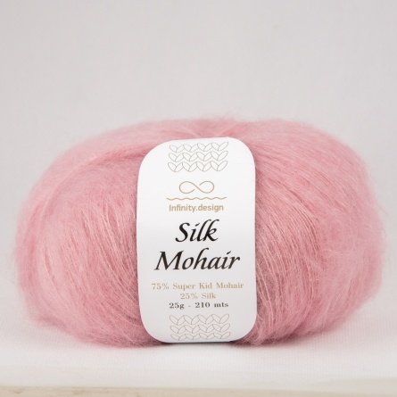 SILK MOHAIR  (75% супер кид мохер 25% шелк) - 210м / 25г фото 13