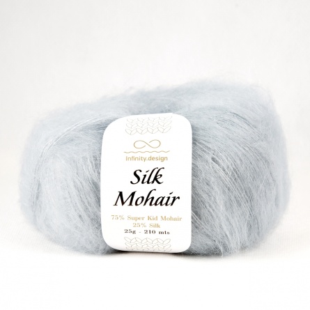 SILK MOHAIR  (75% супер кид мохер 25% шелк) - 210м / 25г фото 24