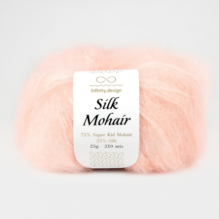 SILK MOHAIR  (75% супер кид мохер 25% шелк) - 210м / 25г фото 14