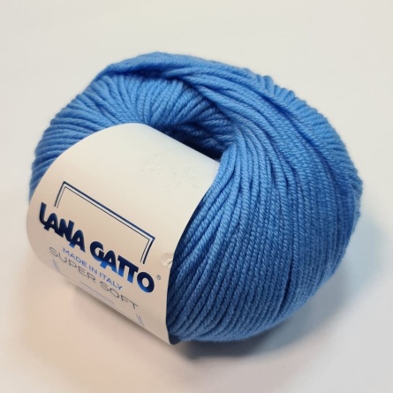 Пряжа Lana Gatto SUPER SOFT (100% экстрафайн мериносовая шерсть) - 125м / 50г фото 84