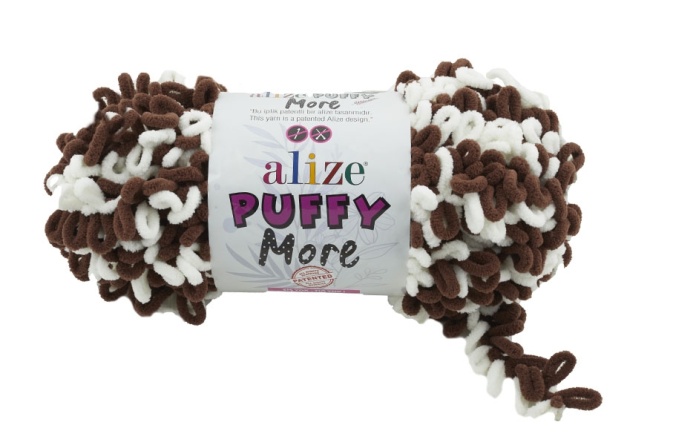 Puffy More (100% микрополиэстер) - 11,5м / 150г (в упаковке 2 мотка) фото 28