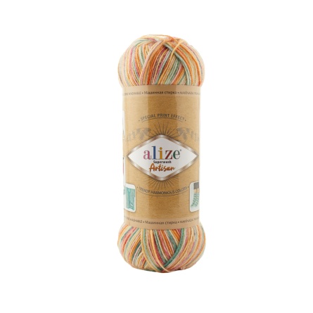 Superwash Artisan (75% SuperWash Шерсть, 25% Полиамид) - 420м / 100г фото 35