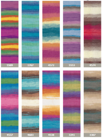 Diva Batik (100% микрофибра акрил) - 350м / 100г фото 27