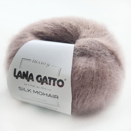 Пряжа Lana Gatto SILK MOHAIR (75% кидмохер, 25% шелк) - 212м / 25г фото 17