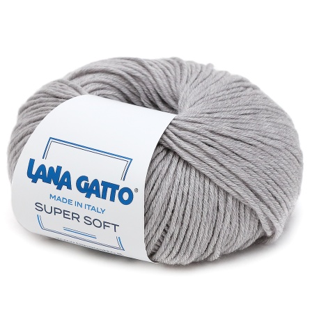 Пряжа Lana Gatto SUPER SOFT (100% экстрафайн мериносовая шерсть) - 125м / 50г фото 49