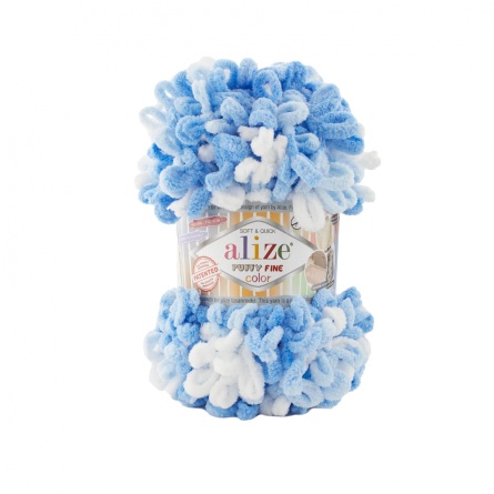 Puffy Fine Color (100% микрополиэстер) - 14,5м / 100г фото 13