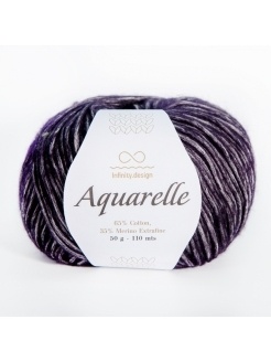 AQUARELLE (65% хлопок 35% мериносовая шерсть) - 110м /50г фото 15