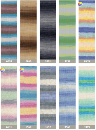 Baby Wool Batik (40% шерсть / 20% бамбук / 40% акрил) - 175м / 50г фото 19