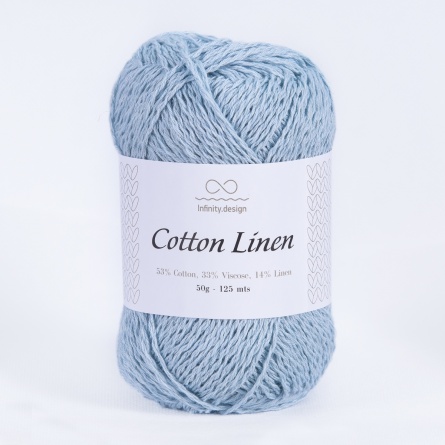 COTTON LINEN (53% хлопок, 33% вискоза, 14% лен) - 125м / 50г фото 7