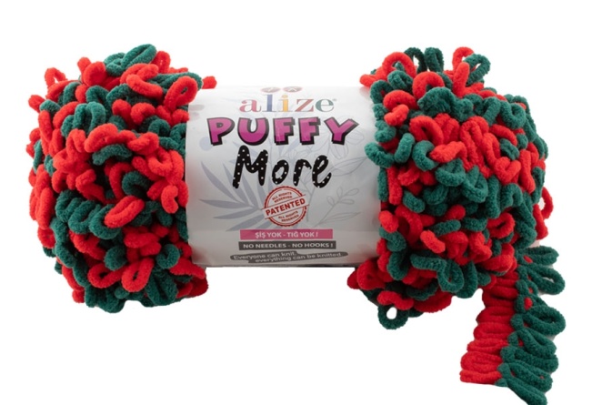 Puffy More (100% микрополиэстер) - 11,5м / 150г (в упаковке 2 мотка) фото 32