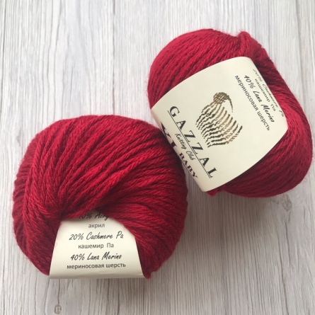 Baby Wool XL (40% мериносовая шерсть, 20% ПА Кашемир, 40% полиакрил) - 100м / 50г фото 29