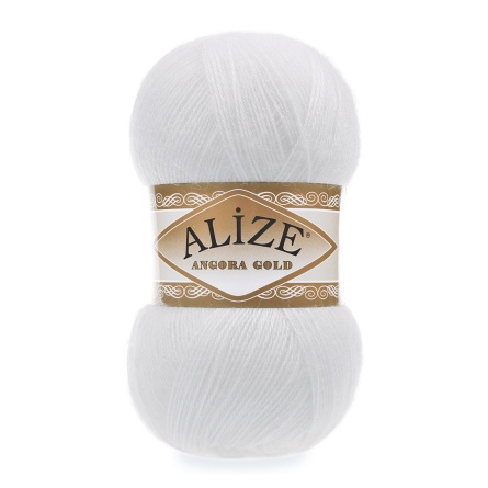 Angora Gold (10% мохер, 10% шерсть, 80% акрил) - 550м / 100г фото 9