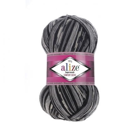 Superwash Comfort Socks (75% SuperWash Шерсть, 25% Полиамид) - 420м / 100г фото 40