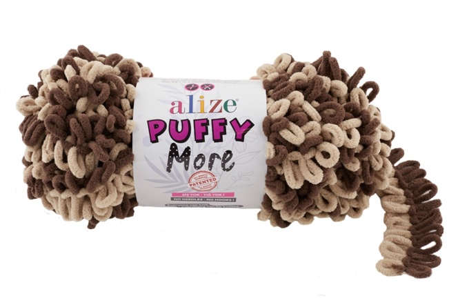 Puffy More (100% микрополиэстер) - 11,5м / 150г (в упаковке 2 мотка) фото 27