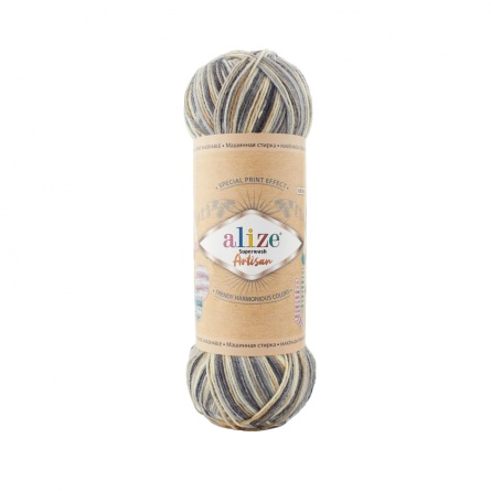 Superwash Artisan (75% SuperWash Шерсть, 25% Полиамид) - 420м / 100г фото 6