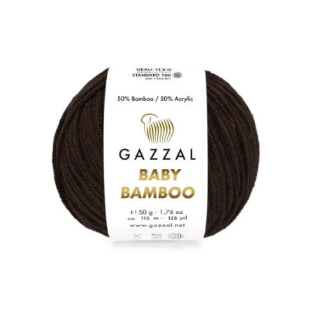 Baby Bamboo (50% бамбук, 50% акрил) - 115м / 50г (цена за упаковку 10 мотков) фото 12
