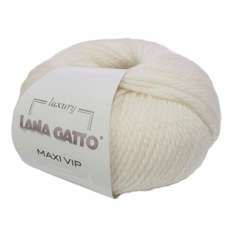 Пряжа Lana Gatto MAXI VIP (80% мериносовая шерсть 20% кашемир) 50г / 100м фото 6