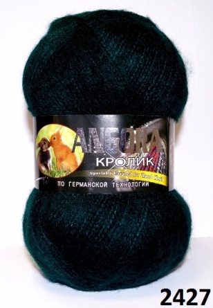 Ангора Кролик (40%-кролик 60%-акрил) - 500м / 100г фото 26